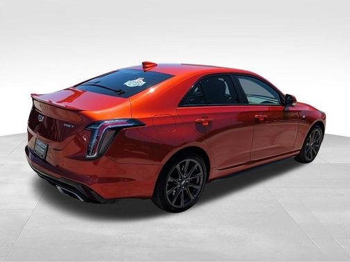 Royal Spice Metallic 2020 Cadillac CT4 Sport