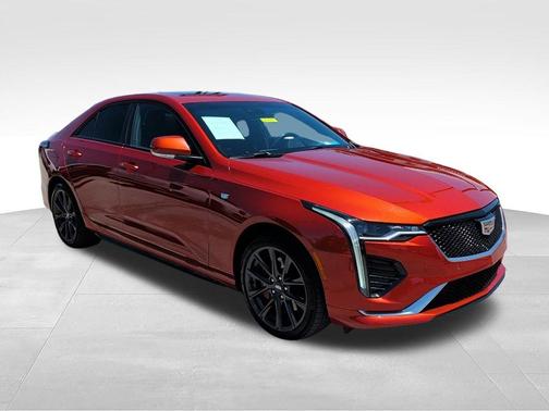 Royal Spice Metallic 2020 Cadillac CT4 Sport