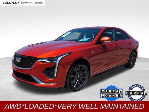 Royal Spice Metallic 2020 Cadillac CT4 Sport