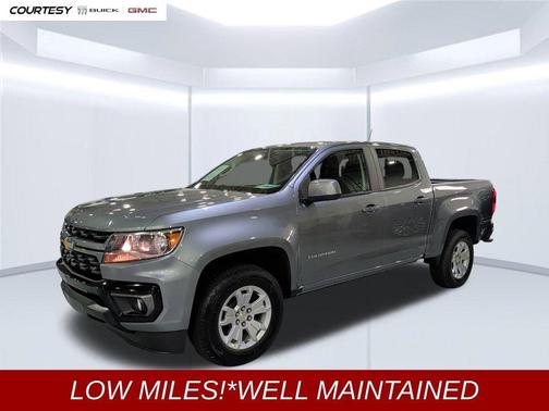 Satin Steel Metallic 2022 Chevrolet Colorado LT