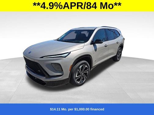 Stone Metallic 2026 Buick Enclave Sport Touring