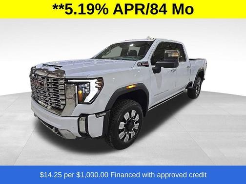 Glacier White 2026 GMC Sierra 3500 Denali