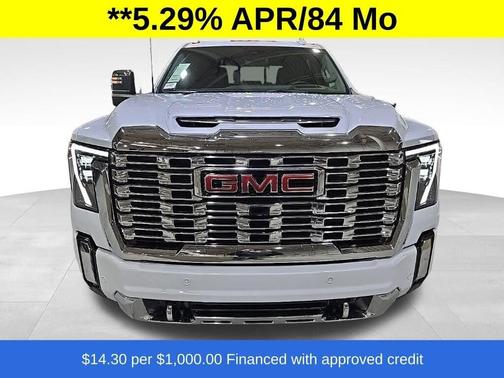 Glacier White 2026 GMC Sierra 3500 Denali