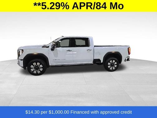 Glacier White 2026 GMC Sierra 3500 Denali