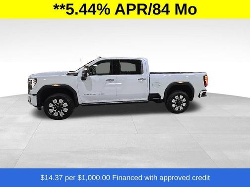 Glacier White 2026 GMC Sierra 3500 Denali