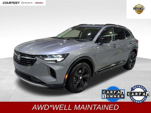 Satin Steel Metallic 2021 Buick Envision Essence