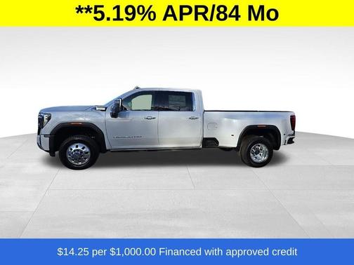 Glacier White 2026 GMC Sierra 3500 Denali