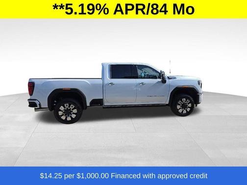 Glacier White 2026 GMC Sierra 3500 Denali