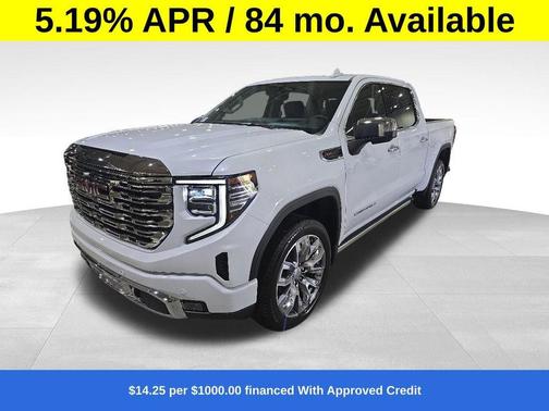 Glacier White 2026 GMC Sierra 1500 Denali