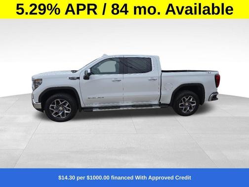 Summit White 2026 GMC Sierra 1500 SLT