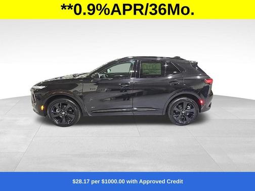 Ebony Twilight Metallic 2026 Buick Envision Sport Touring