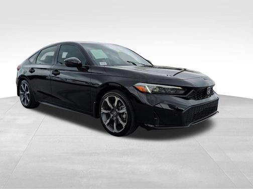 Crystal Black Pearl 2026 Honda Civic Hybrid Sport Touring