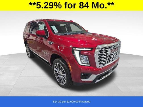 Volcanic Red 2026 GMC Yukon Denali