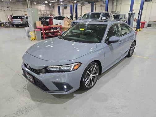 Gray 2023 Honda Civic Touring
