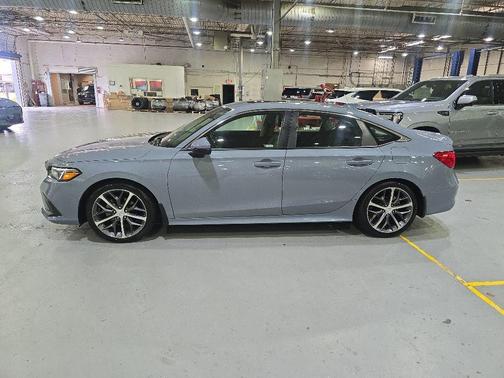 Gray 2023 Honda Civic Touring