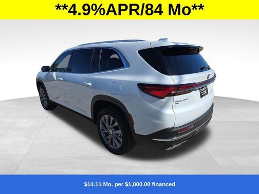 White Tri-Coat 2026 Buick Enclave Preferred