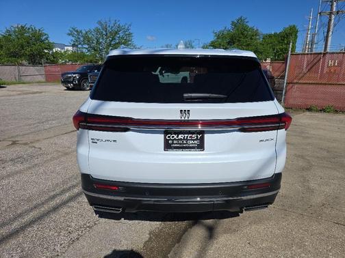White Tri-Coat 2026 Buick Enclave Preferred