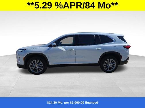 White Tri-Coat 2026 Buick Enclave Preferred