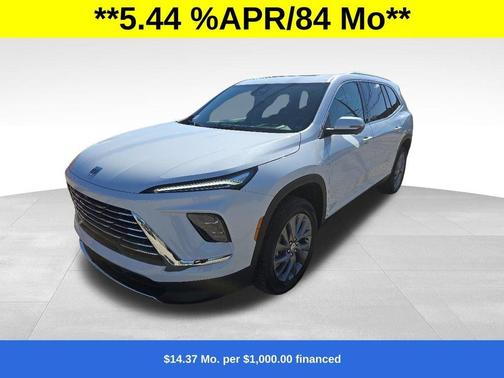 White Tri-Coat 2026 Buick Enclave Preferred