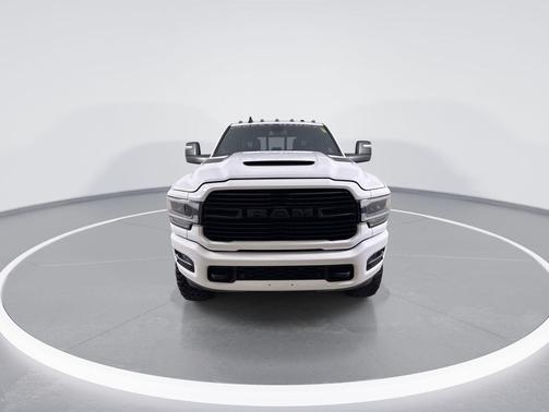 Bright White Clearcoat 2024 RAM 3500 Laramie Crew Cab 4x4 6'4' Box