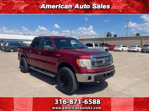 Red 2014 Ford F-150 XLT