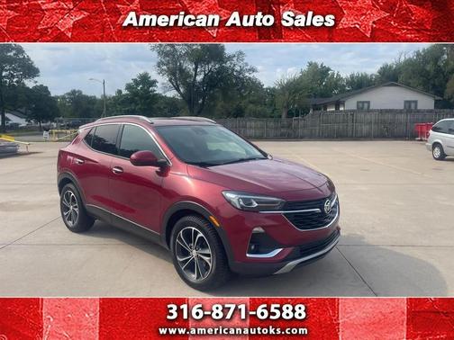 Chili Red Metallic 2020 Buick Encore GX Essence