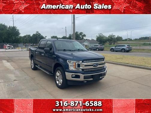 Blue 2019 Ford F-150 XLT