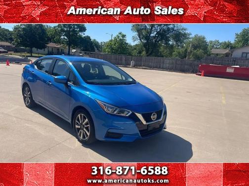 Electric Blue Metallic 2022 Nissan Versa 1.6 SV