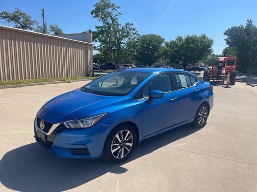 Electric Blue Metallic 2022 Nissan Versa 1.6 SV