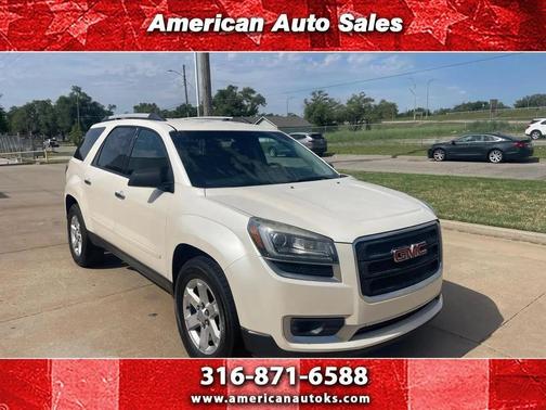 White 2015 GMC Acadia SLE-2