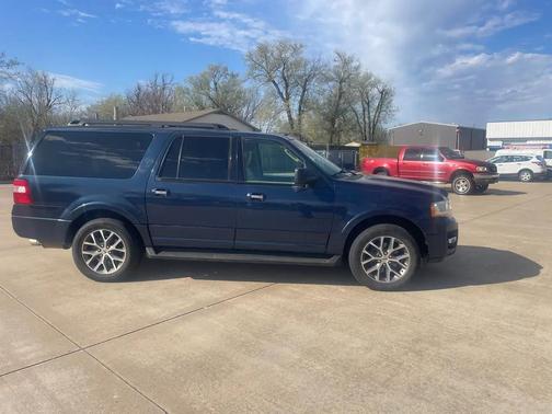 Dark Blue 2017 Ford Expedition EL XLT