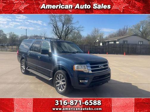 Dark Blue 2017 Ford Expedition EL XLT