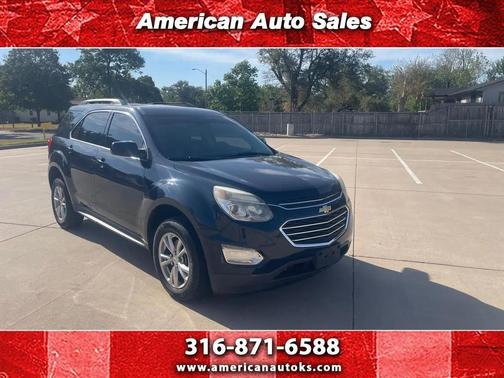 Blue 2017 Chevrolet Equinox 1LT