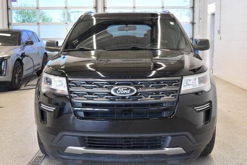 Shadow Black 2018 Ford Explorer XLT