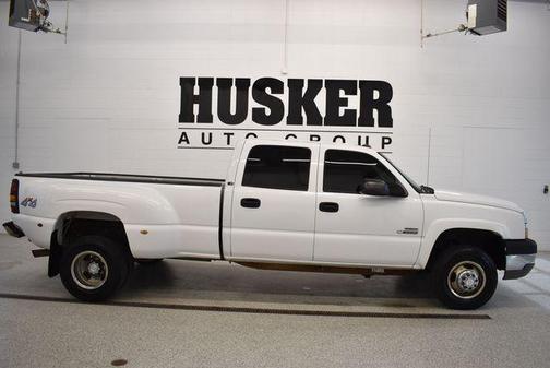 Summit White 2005 Chevrolet Silverado 3500 LS Crew Cab
