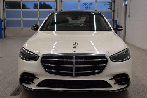 White 2023 Mercedes-Benz S-Class 4MATIC