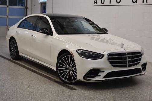 White 2023 Mercedes-Benz S-Class 4MATIC