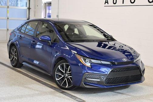 Blue 2020 Toyota Corolla SE