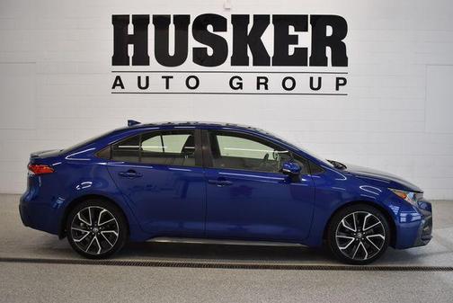 Blue 2020 Toyota Corolla SE