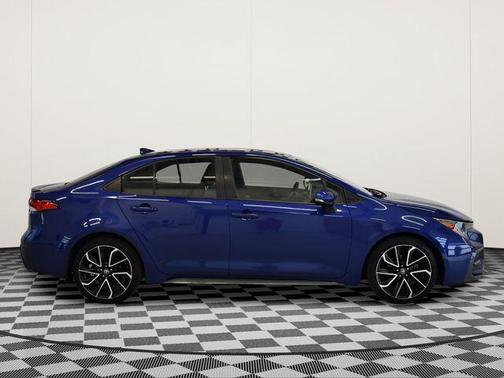 Blue 2020 Toyota Corolla SE