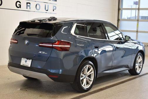 Blue Metallic 2025 BMW X3 30 xDrive