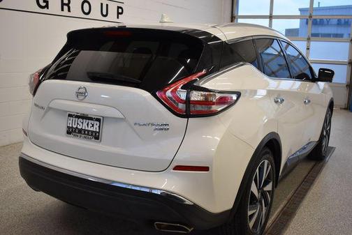 Pearl White 2017 Nissan Murano Platinum