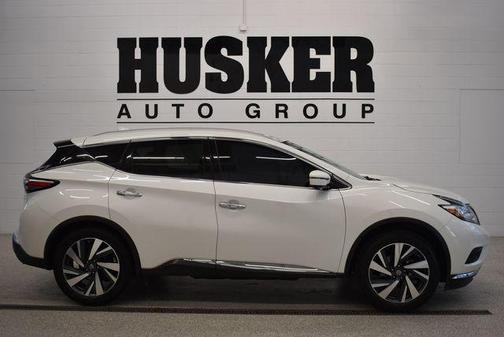 Pearl White 2017 Nissan Murano Platinum