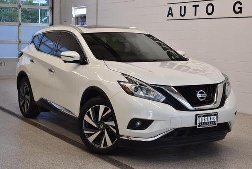 Pearl White 2017 Nissan Murano Platinum