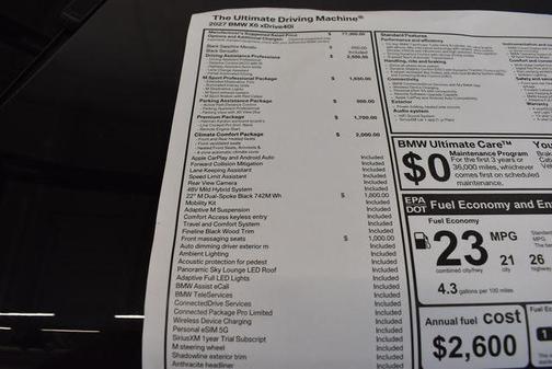 Black Sapphire Metallic 2027 BMW X6 xDrive40i