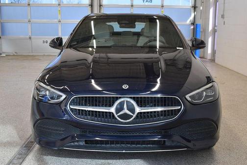 Blue 2022 Mercedes-Benz C-Class C 300 4MATIC