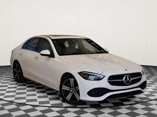 Polar White 2023 Mercedes-Benz C-Class C 300 4MATIC