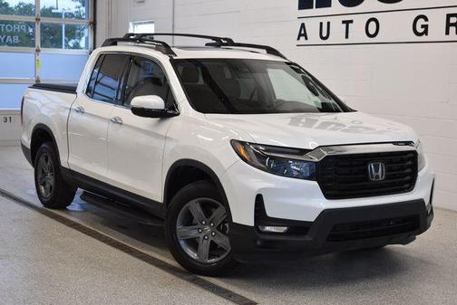 Platinum White Pearl 2021 Honda Ridgeline RTL-E