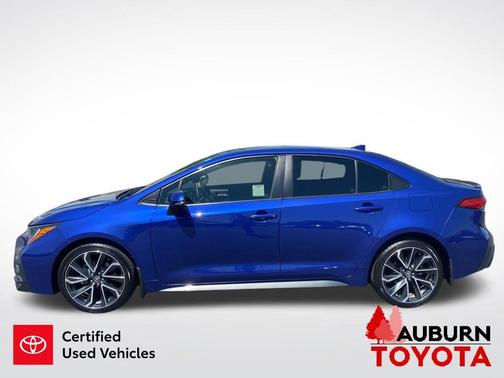 Blue Crush Metallic 2020 Toyota Corolla XSE