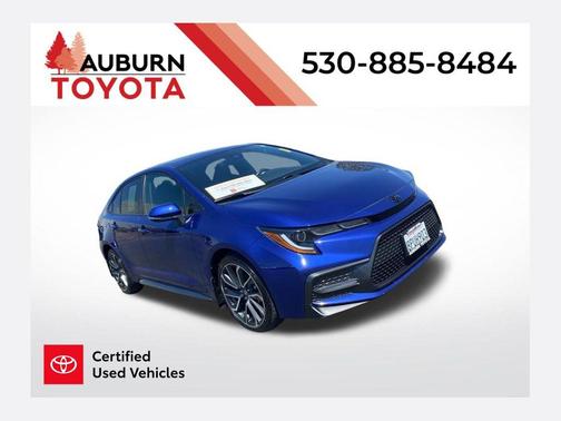 Blue Crush Metallic 2020 Toyota Corolla XSE